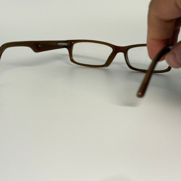 Marco Brown Rectangular Eyeglasses Frames 49-18-135 Vintage Style Glasses main image 6